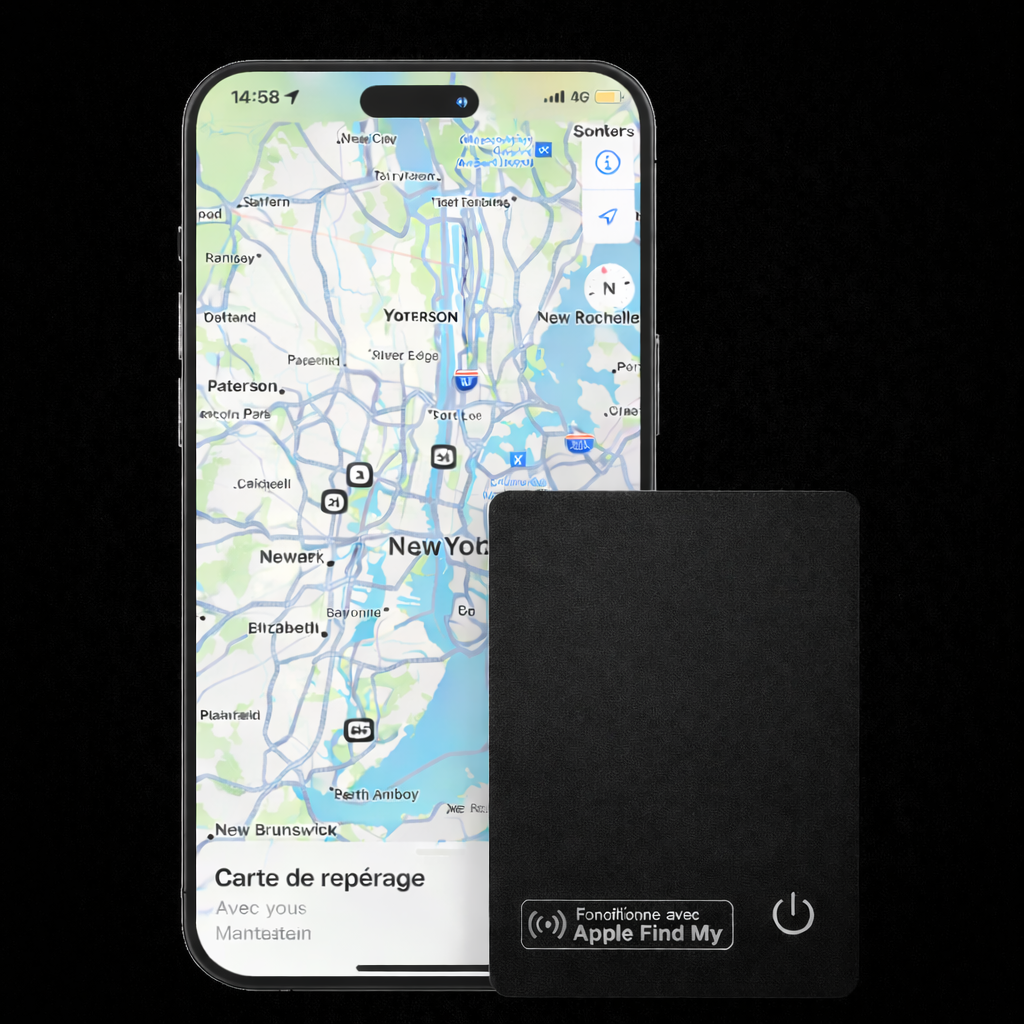 Skuffl™-Carte de localisation